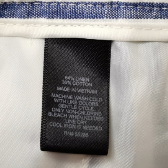 Express navy and white striped shorts NWOT - Picture 6 of 11
